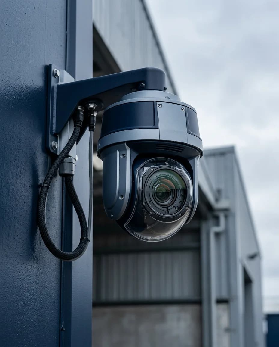 Camara de videovigilancia PTZ empresarial