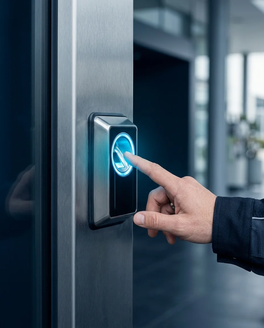 Control de acceso biometrico empresarial