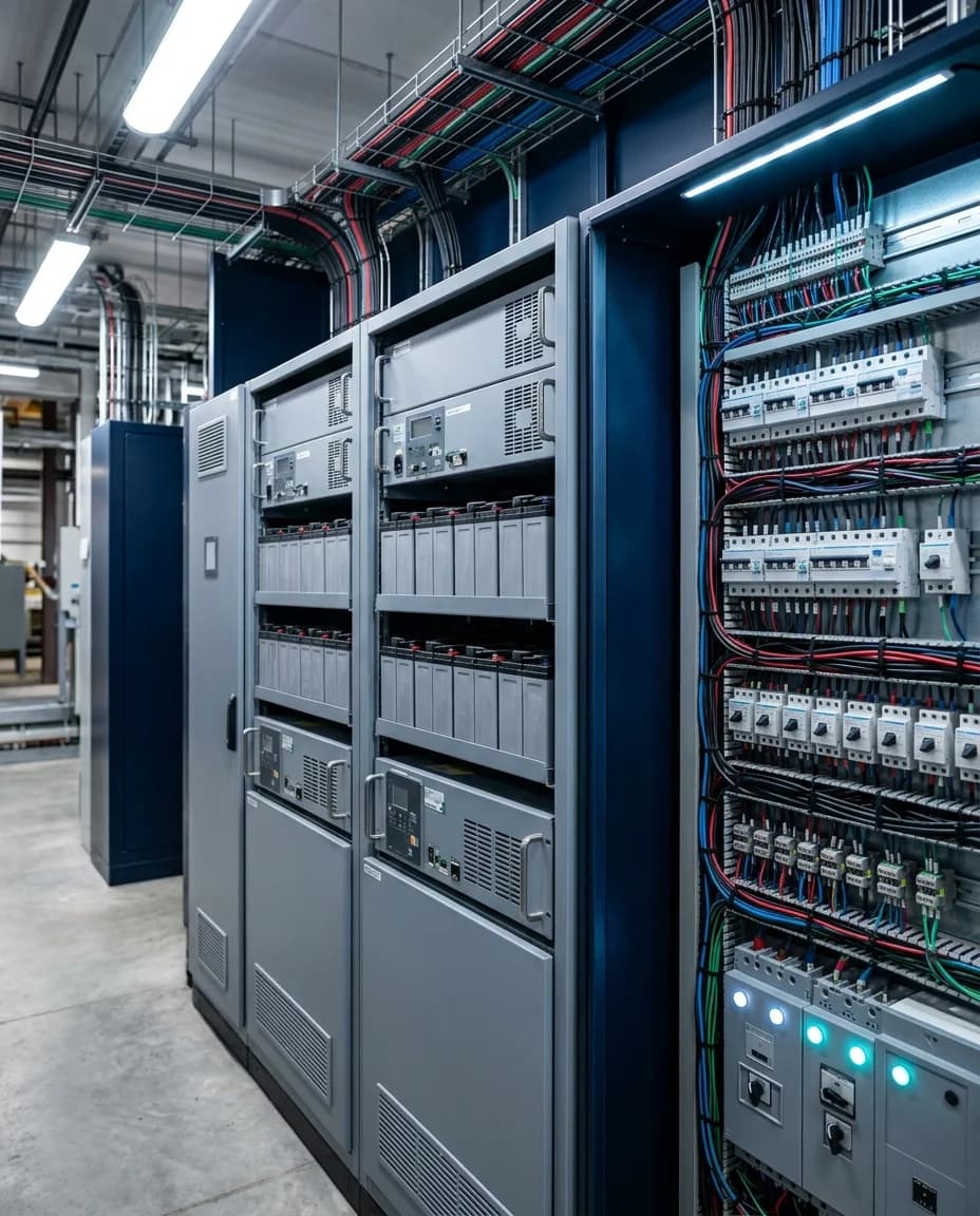 Infraestructura electrica UPS empresarial